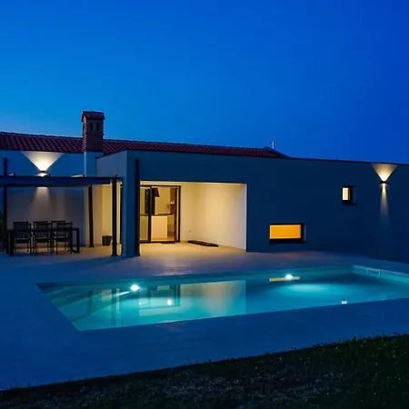 Lia For 6 People Near Pula With Children Playground And Private Pool Villa Vintijan