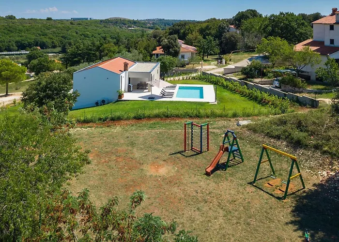 Lia For 6 People Near Pula With Children Playground And Private Pool